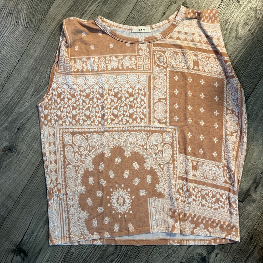 Tan tank top